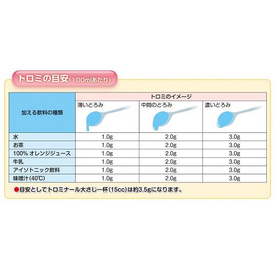 トロミナール(とろみ調整食品)　スタンドパック　1袋(800g入) ファイン aso 8-8358-03 医療・研究用機器｜tukishimado｜02