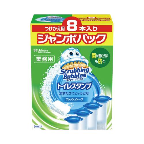 ato2006-4914  スクラビングバブル トイレスタンプ フレッシュソープの香り 付替8本 1ケ ジョンソン 014671｜tukishimado｜03