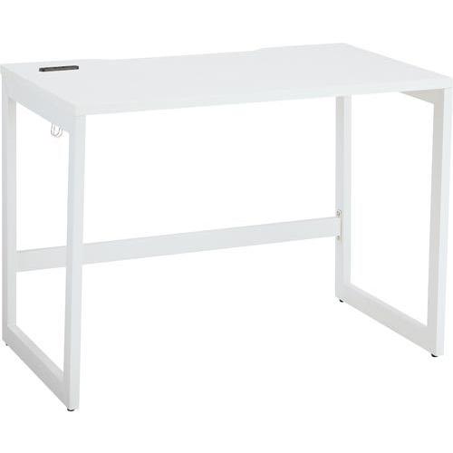 ◇リスムデスクＤ６００Ｗ１０００　白脚　ホワイト ＲＦＦＬＤ−１０６０ＷＨ−ＷＬ　 送料・組立・設置が無料 アール・エフ・ヤマカワ株式会社 31958