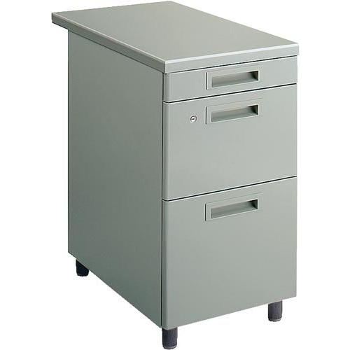 ◇事務用デスクＳＲ型Ｈ７４０脇机Ｂ４引出　グレー ＳＤ−ＳＲ９Ｅ３Ｎ３　 送料・組立・設置が無料 コクヨ株式会社 31982986 3198-2986