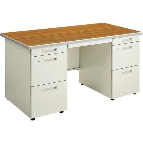 豪華で新しい の 送料 組立 設置が無料ｓｄ ｓｒ１４７ｄ３３ｆ１ｔｎｎ 事務用デスクｓｒ型ｈ７００両袖机ａ４引出木目天板kaf 4249 1 高級特価素材使用ブランド の