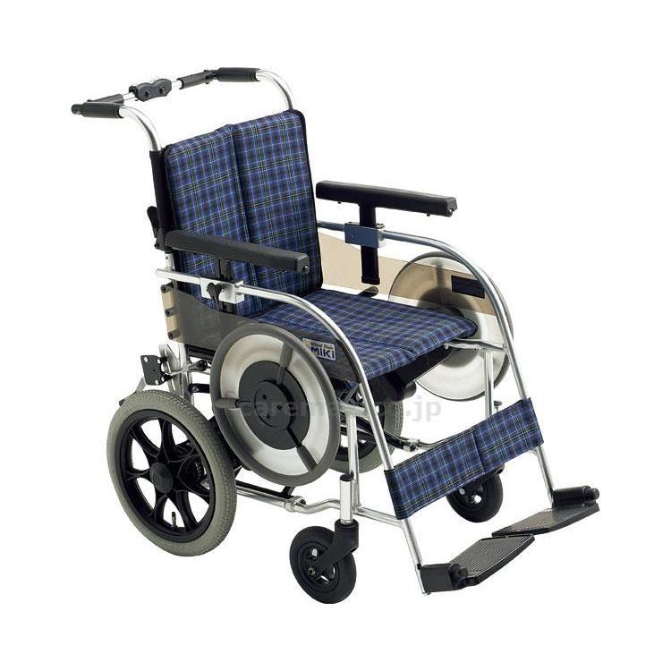 車いす　自走式 *ベルト駆動車いす　MB-43N *座幅38　♯54 ミキ 取寄品 JAN 4536697112840　介護福祉用具