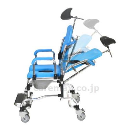 【ラスト1点】 リクライニングシャワーキャリー / 5153-20 アビリティーズ・ケアネット 取寄品 JAN 4514469002452　介護福祉用具 【ZYX1485575213】(53996円)