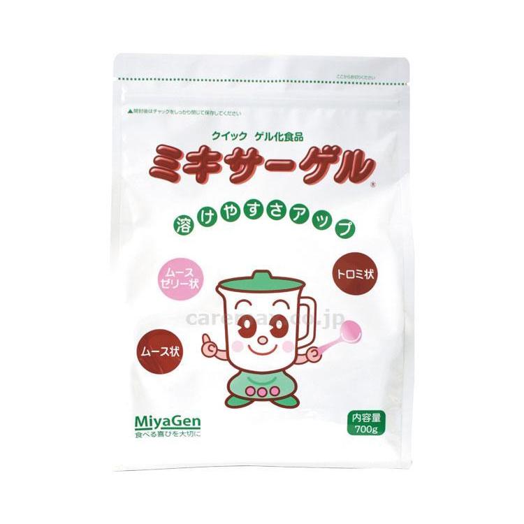 介護食・健康食品　とろみ調整 ミキサーゲル 700g 宮源 取寄品 JAN 4560277670086　介護福祉用具｜tukishimado