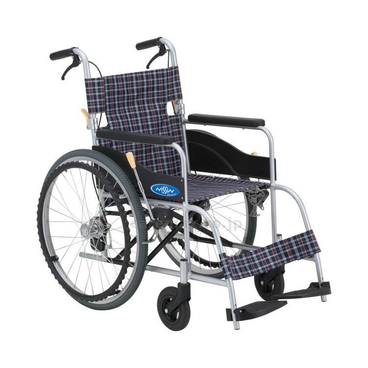 車いす　自走式 ワンストップブレーキ　NEO-1 座幅40 日進医療器 取寄品 JAN 4519856010249　介護福祉用具