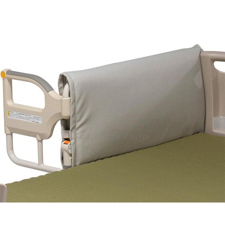 ベッドオプション　 サイドレールクッションカバー（L字用） 0102　グレー 特殊衣料 取寄品 JAN 4521573014899　介護福祉用具