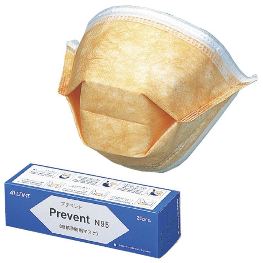 感染予防マスク プリベントN95 TM-950(20マイX10ハコイリ) 01-6572