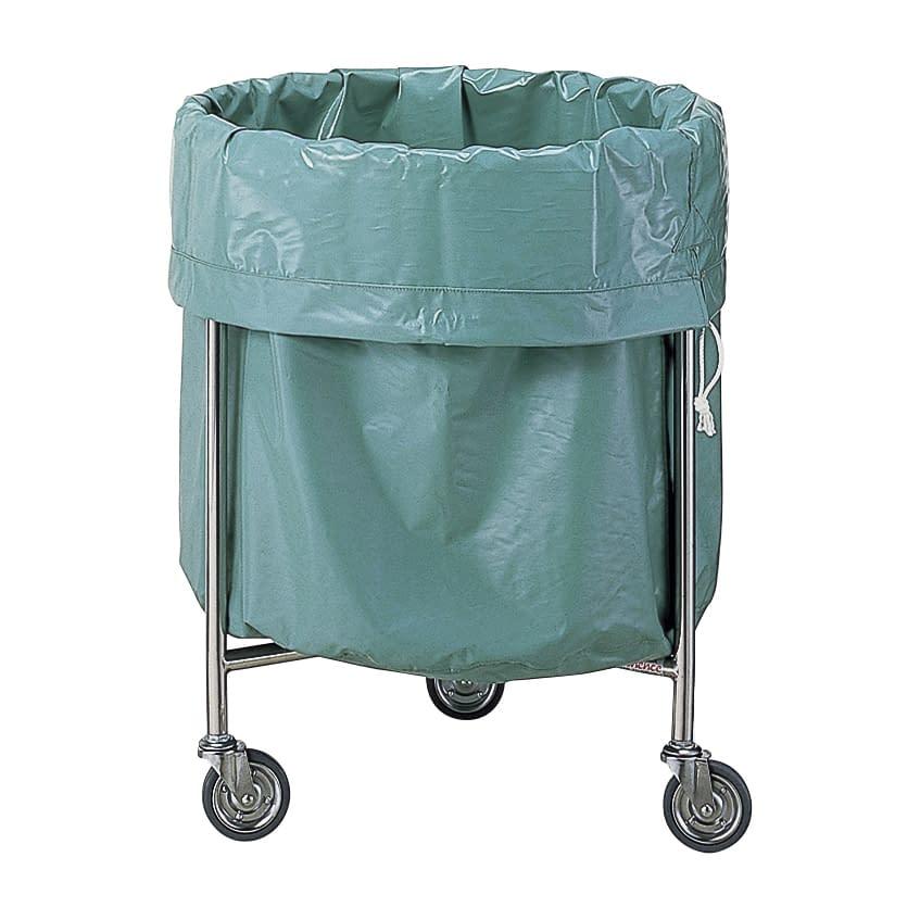 丸型リネン車　アルコー１０８型Ｂ 100192(ステンレス) 23-5253-01 1入り