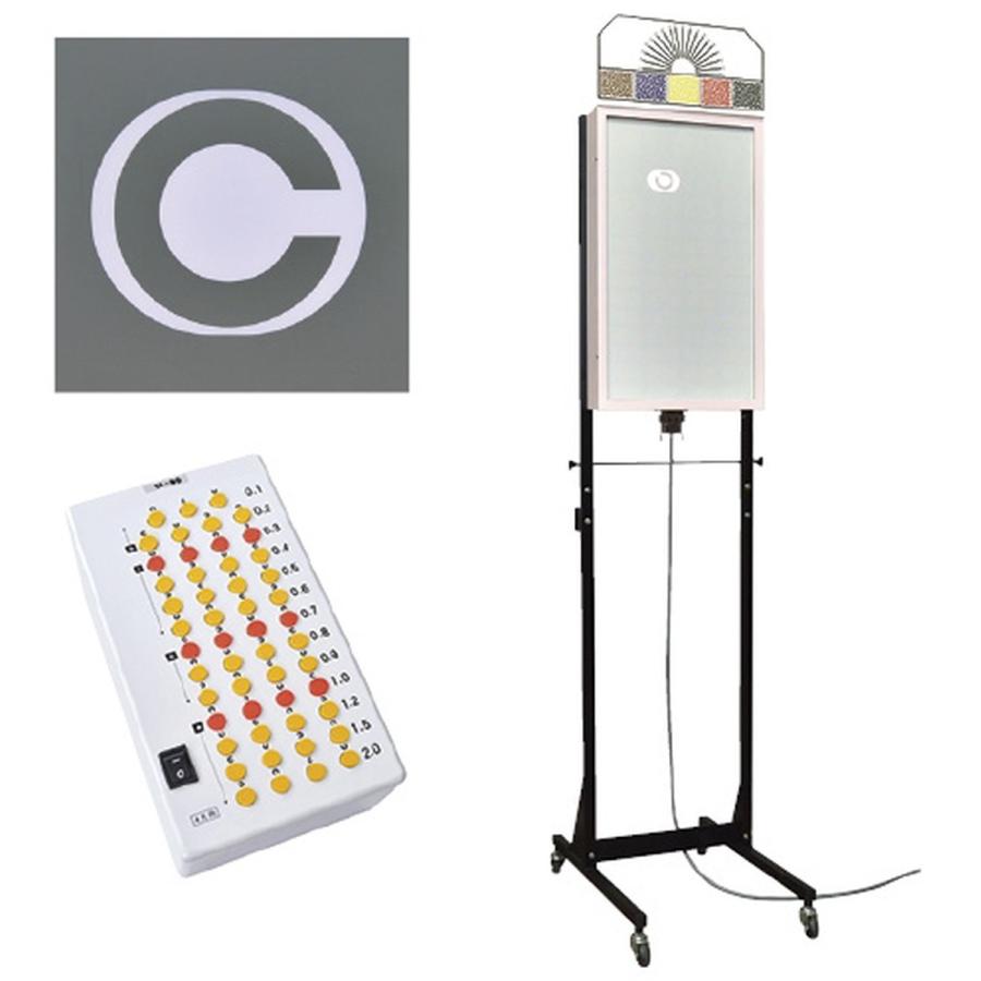 ＬＥＤ式視力検査器（スタンド式３ｍ用 SK-90A-3(8ホウコウ) 24-3183-00 1入り