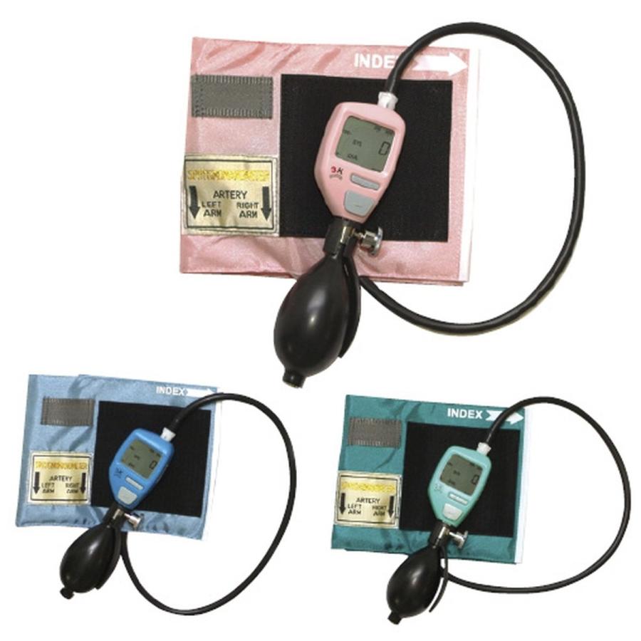 電子アネロイド血圧計（手動式） SAM-001(ミント) 24-4173-02 1入り