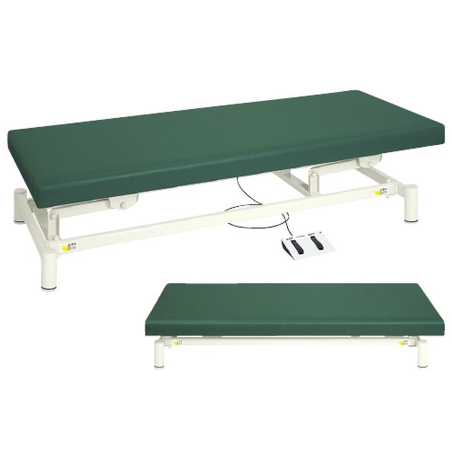 電動診察台（低床タイプ）　　　　 ビニルレザーライトブラウン TB-1151(65X190X35-73 24-4982-03 1入り