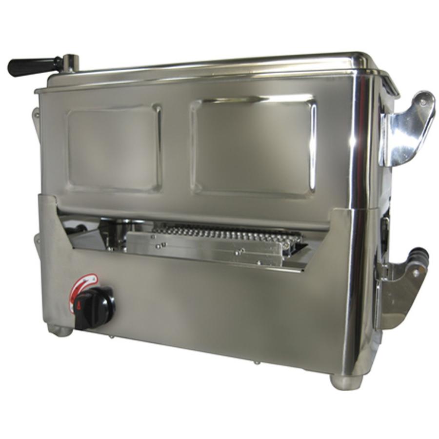 送関込 アズワン ガス用圧電式 卓上型業務用煮沸器（自動点火） プロパンガス コンロ（大） 1個 7-5113-06（直送品） 
