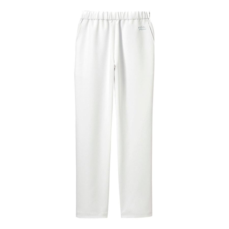 スクラブテーパードパンツ Ｍ 609(ホワイト) 24-8340-00 1入り