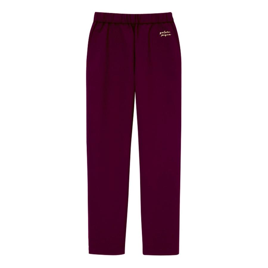 スクラブテーパードパンツ Ｓ 609(バーガンディ) 24-8340-04 1入り