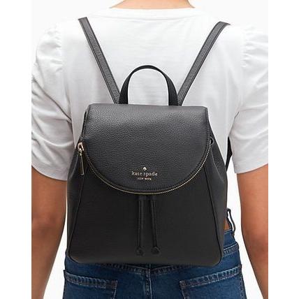 Kate spade レイラ ミディアム フラップ バックパック-