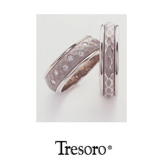 トレソロ 結婚指輪**MARRIGE RING ☆Tresoro**現品限り 206G80 ダイヤ  