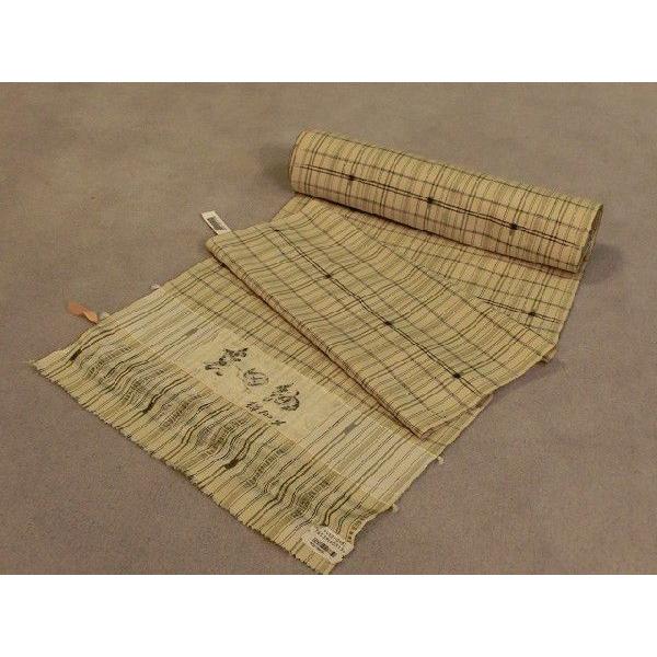 【送料込み】**真田紬◇お洒落 紬着尺(展示品)◇**45017**100％の画像