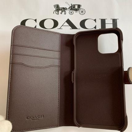 コーチ iPhone 13  Pro  ケース coach　シグネーチャ柄　カーキー　手帳型アイフォーンケース　13 Pro　代引き不可　｜tukiup｜03