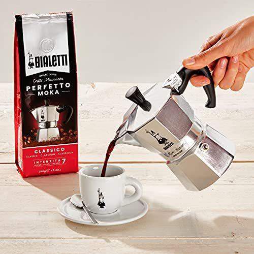 Bialetti ガスコンロ式 コーヒーメーカー 06800 モカエスプレッソコーヒー用 3-Cup シルバー 06799｜tuko-store｜03