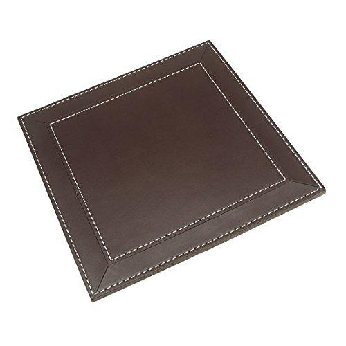 登場 Arte Cuoio イタリア製 本革マウスパッド Enrico ヌメ革 デザイナーズ ブラウン マウスパッド Www Marvisons Com