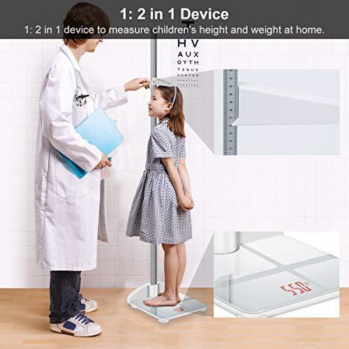 日本人気超絶の Kg すべての家族に適して 測定体重100 Cm 折りたたみ式チャイルド身長体重計 測定身長190 Isnow Med 健康管理 計測計 Meorboston Org