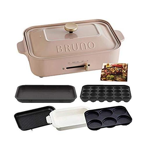 初売り マルチ グリル 平面 セラミックコート鍋 たこ焼き プレート5種 本体 コンパクトホットプレート ブルーノ Bruno Bruno キッチン家電 Gallup9th Com