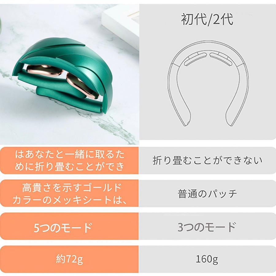 温熱 EMS 折りたたみ 首 肩 ネックリラックス NIPLUX公式店】NECK RELAX 1S│独自EMSと温熱機能で首ケア│首と