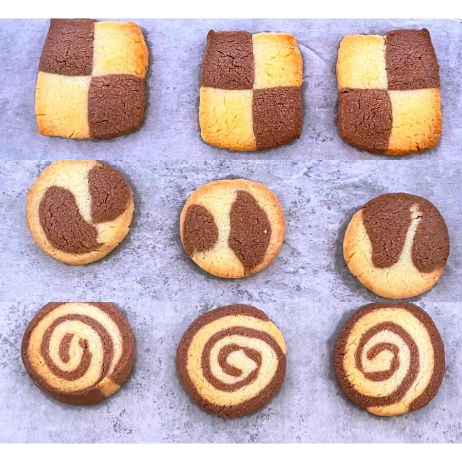母の日 手作りクッキー生地 ココア3種 クッキー 手作り キット