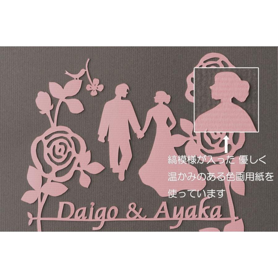 K Taのきり絵 ご結婚祝い切り絵アートa 額有り 切り絵 結婚祝い プレゼント セミオーダー 切り絵アート 0100 002 つくり手 Com 通販 Yahoo ショッピング