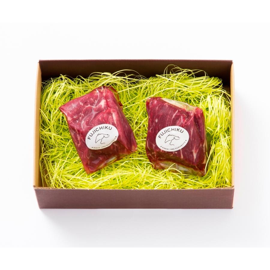 お歳暮 お中元 ふじ馬刺し上赤身2個セット 馬刺し 本場熊本 上赤身 父の日 精力 元気 赤身 フジチク | 
