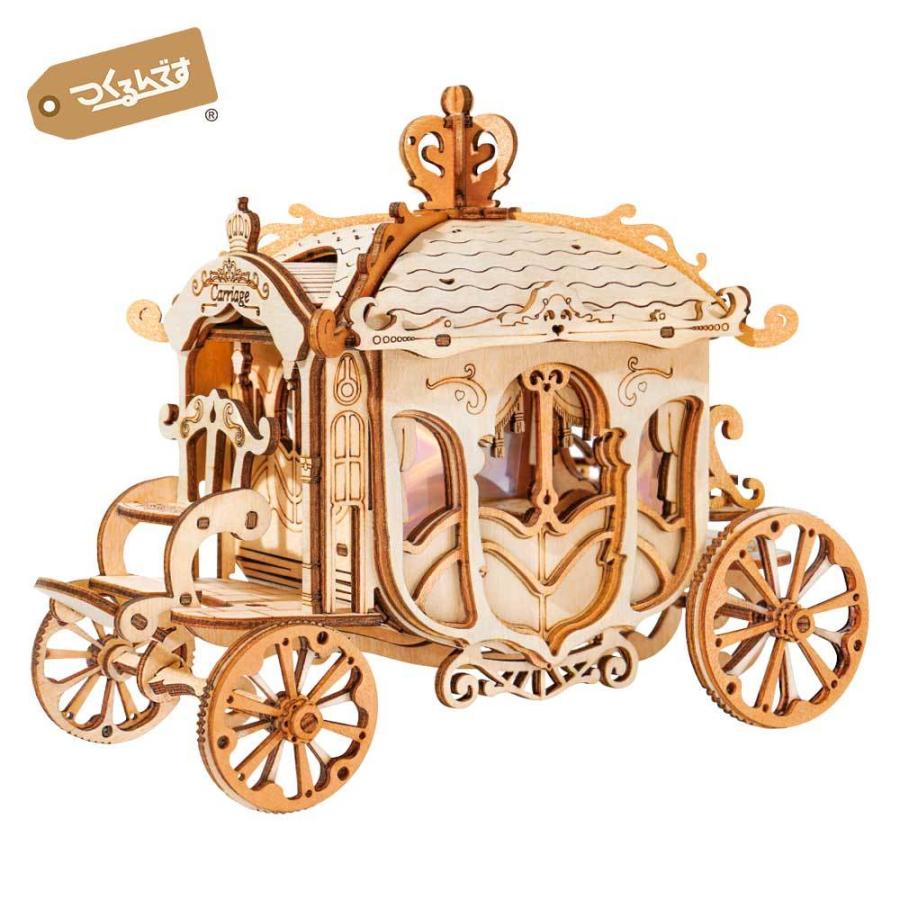 ROBOTIME つくるんです TG506 アンティークワゴン｜ロボタイム