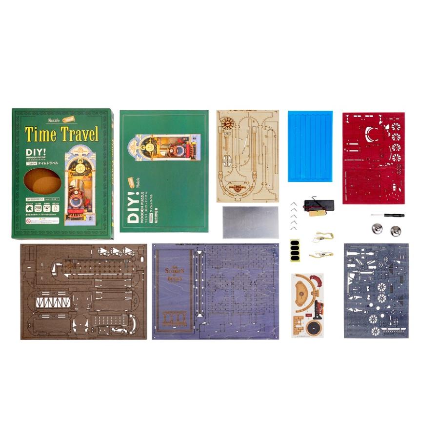 ③未開封 Rolife つくるんです タイムトラベル 魔法のチェロ 五重塔 AMK63 魔法のチェロ