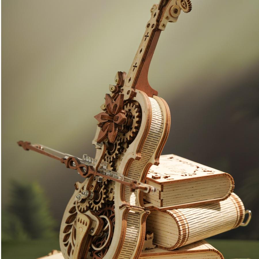 ③未開封 Rolife つくるんです タイムトラベル 魔法のチェロ 五重塔 3Dパズル ホビー・楽器・アート ③未開封 Rolife つくるんです