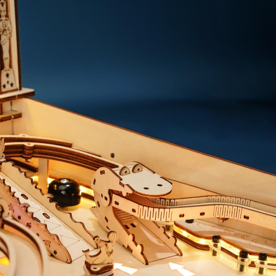 ROBOTIME つくるんです EG01 ピンボール｜公式販売／日本語説明