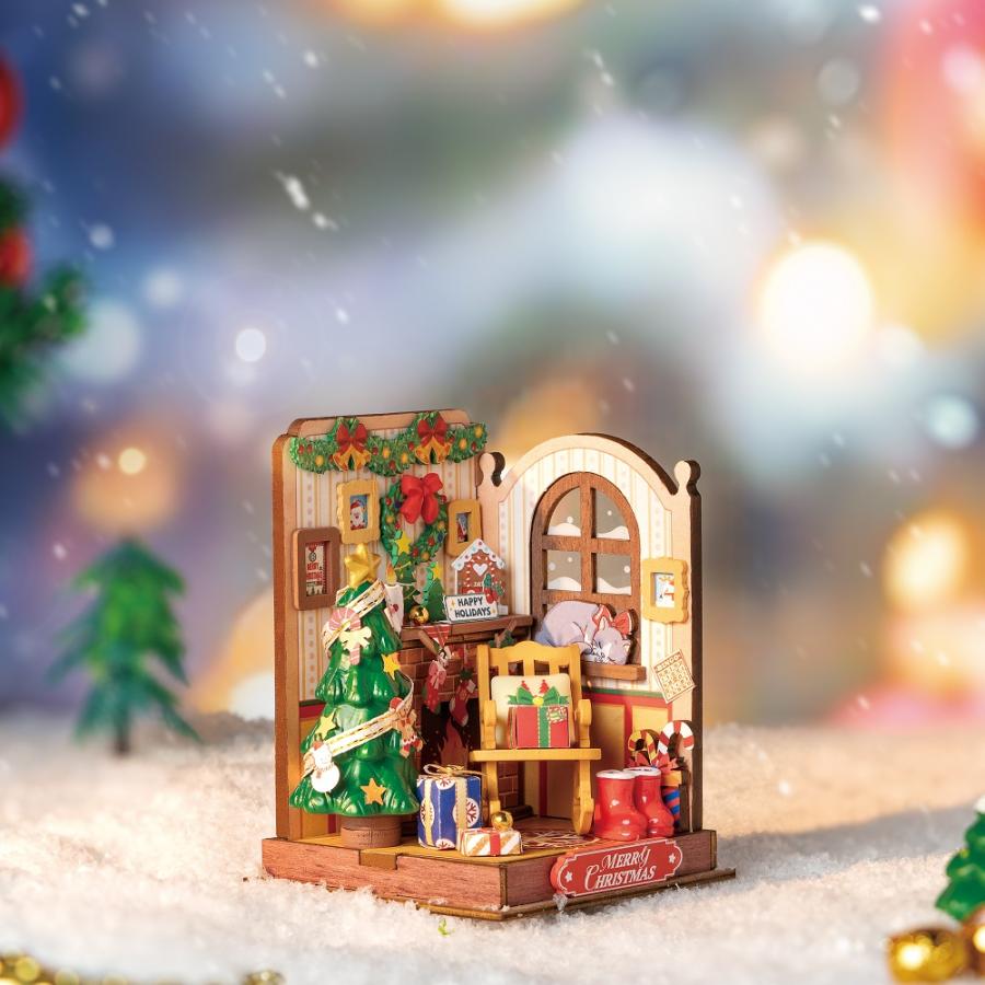 ドールハウス　ミニチュアクリスマスショップへようこそ ドールハウスミニチュアクリスマスショップへようこそ