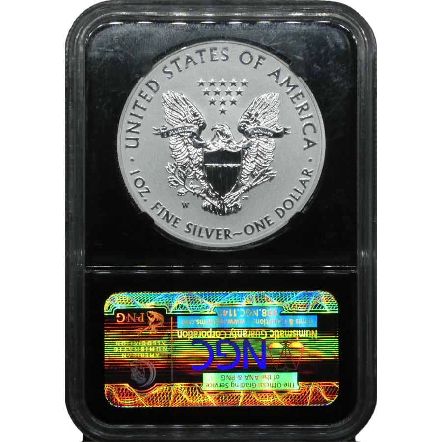 最高鑑定 NGC PF70 リバースプルーフ イーグル銀貨 2013年 アメリカ