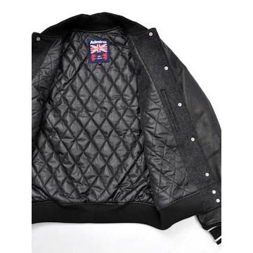 USA製レザー袖革 スタジャンAdmiral Sportswear Admiral（アドミラル） アドミラルスタジアムジャンパー : つまかわ