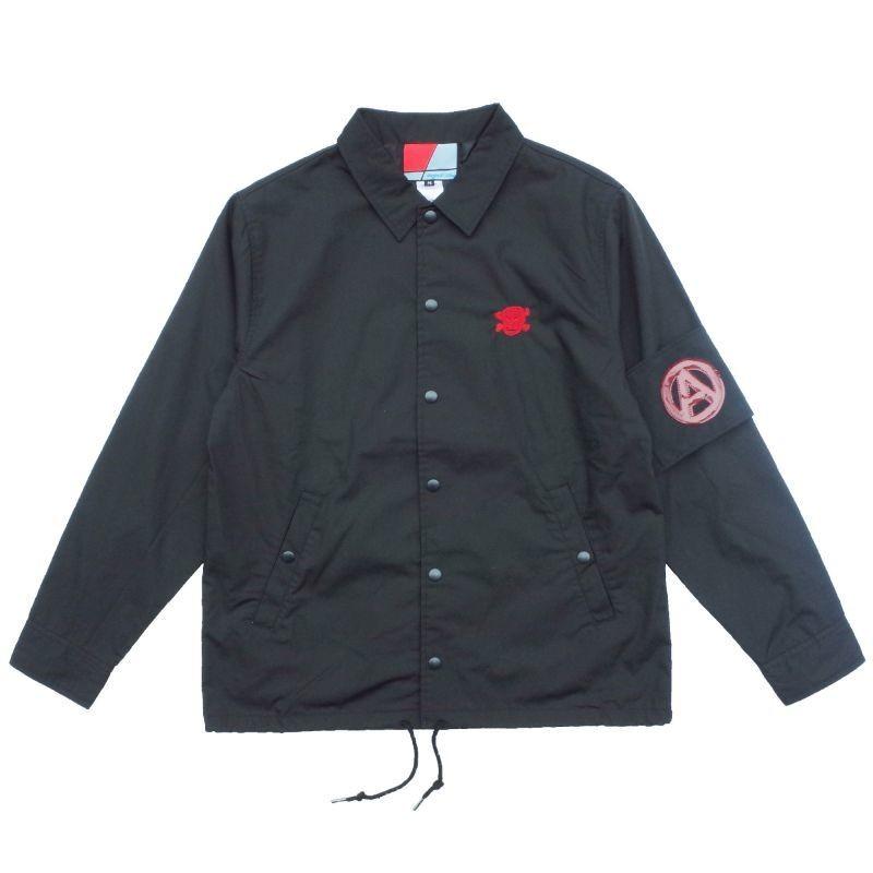 オリジナルJOHN PLASTIC PATCH COACH JACKET BLACK : a-59 : つまかわ  