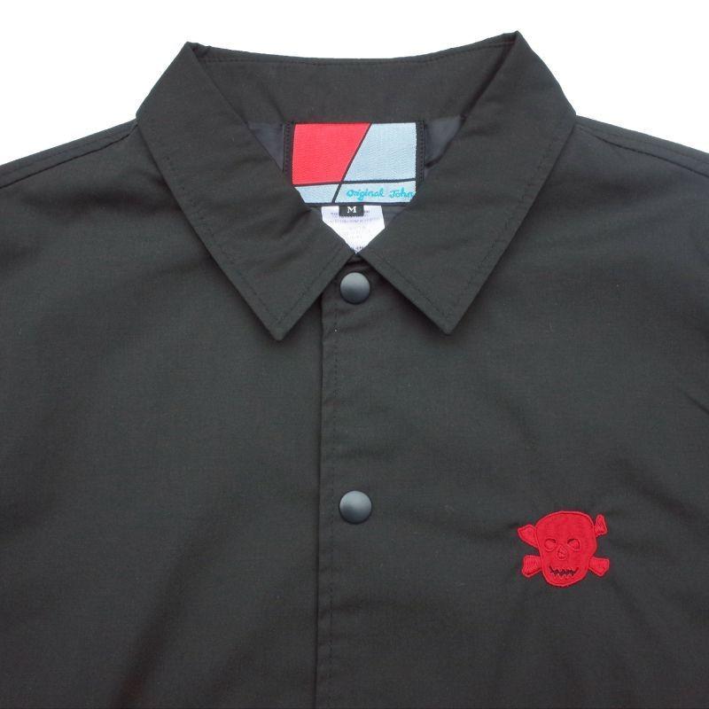 オリジナルJOHN PLASTIC PATCH COACH JACKET BLACK : a-59 : つまかわ  