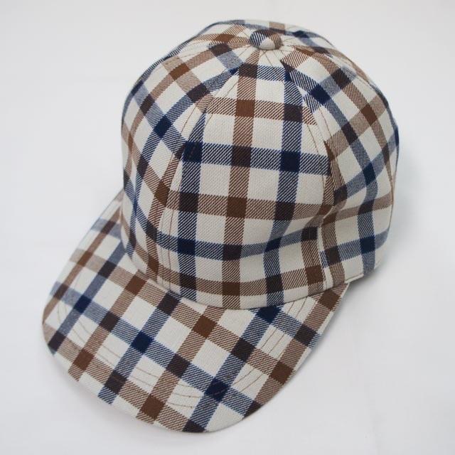 ネバートラスト Casual Check Cap NEVERTRUST（ネバートラスト） Casual Check Cap A : つまかわ - 通販