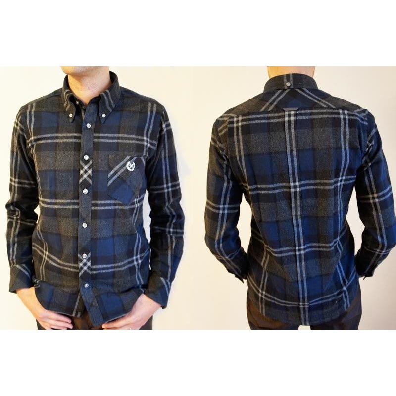 ネバートラスト British Check Flannnel L/S BD NEVERTRUST（ネバートラスト） British Check Flannnel L/S BD : つま