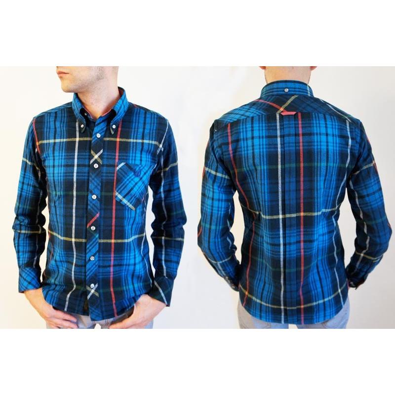 NEVERTRUST（ネバートラスト） British Check Flannnel L/S BD : つま
