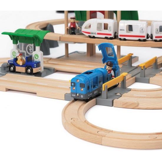 ブリオ BRIO 2015年 クリスマス限定レールセット 木製レール 【送料 