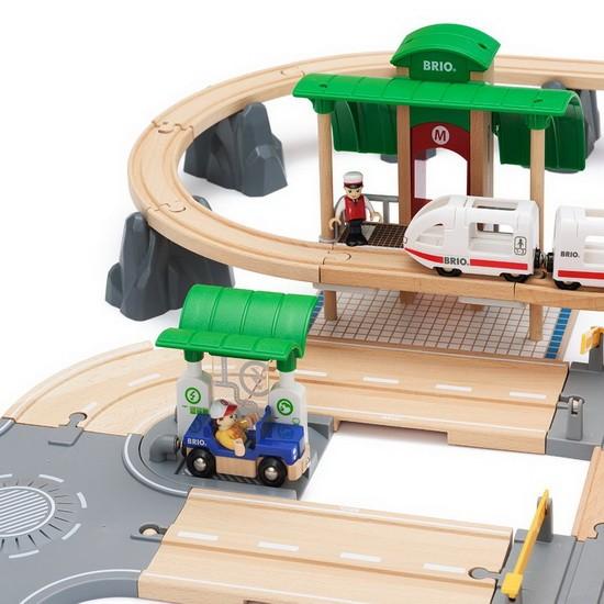 ブリオ BRIO 2015年 クリスマス限定レールセット 木製レール 【送料 