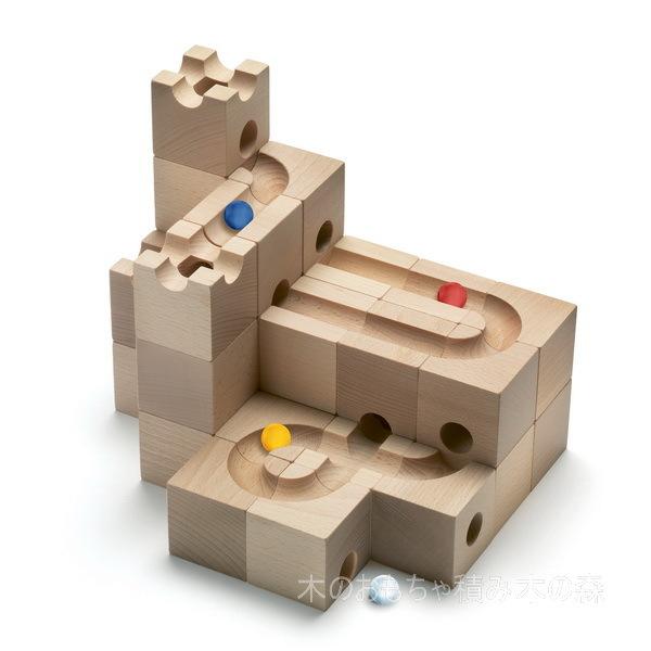 cuboro キュボロ スタンダード32 基本セット 5歳ごろ〜 : 木のおもちゃ