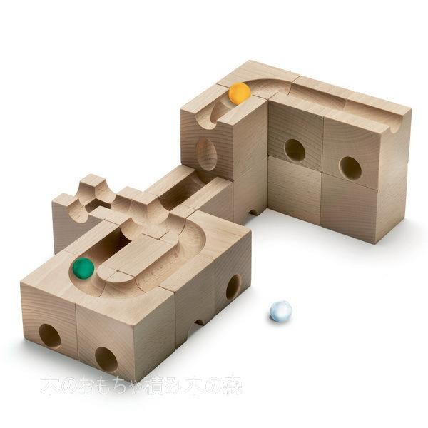 cuboro plus 加速セット cuboro キュボロ CUBORO スピード 追加セット 6歳〜 : 木のおもちゃ