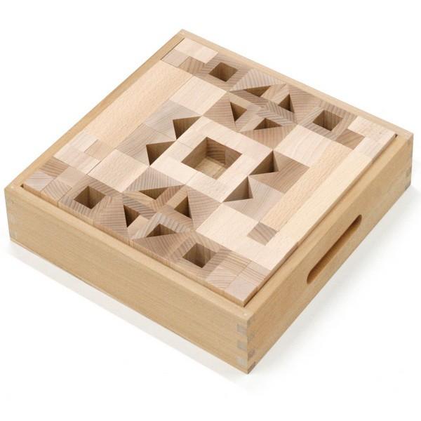 童具館　積み木　こどろき　small box 基尺4.5センチ　2017スペシャルセット　在庫かぎり　【送料無料】 おどろき 立方体4