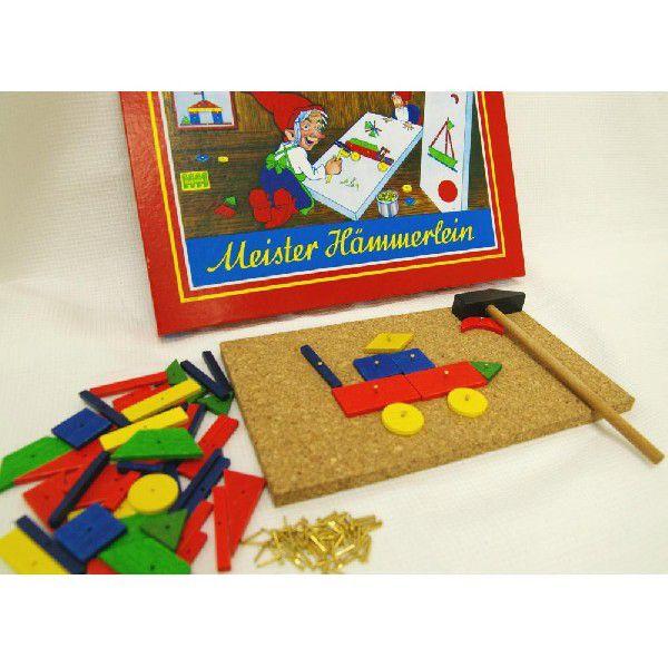 デュシマ 小さな大工さん くぎ打ちあそび パターン作り 3歳〜 : 木の