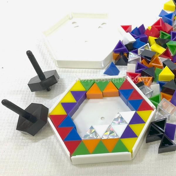 デュシマ プリズモ コマセット DUSYMA 幾何学模様作り パターン遊び