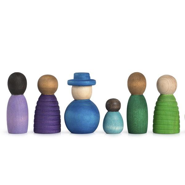 GRAPAT グラパットカーラ 知育玩具 木製 積み木 セット